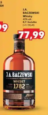 Kaufland J.A. Baczewski Whisky oferta