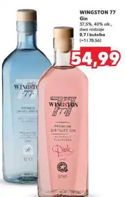 Kaufland WINGSTON 77 Gin oferta