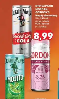 Kaufland RTD CAPTAIN MORGAN, GORDON’S oferta