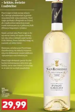 Kaufland SAN ROMIDIO PINOT GRIGIO oferta