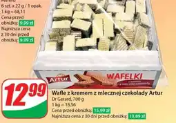 Dino Wafle z kremem z mlecznej czekolady Artur oferta