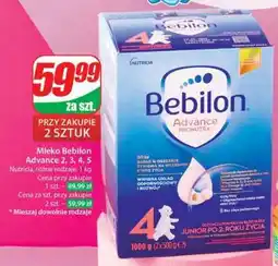 Dino Mleko Bebilon Advance 2, 3, 4, 5 oferta