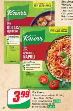 Dino Fix Knorr oferta