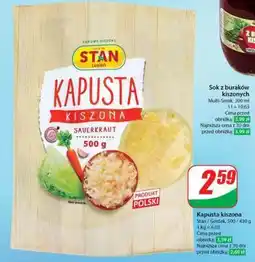 Dino Kapusta kiszona oferta