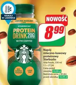 Dino Napój mleczno-kawowy proteinowy Starbucks oferta