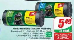 Dino Worki na śmieci z taśmą Jan Niezbędny oferta