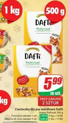 Dino Ciasteczka dla psa waniliowe Dafti oferta