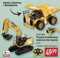 ALDI PLAYLAND Pojazd budowlany zdalnie sterowany oferta