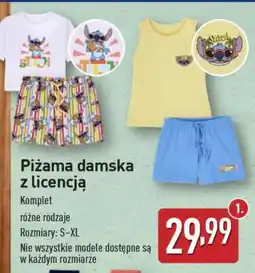 ALDI Piżama damska z licencją oferta