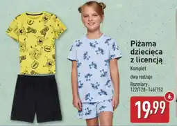 ALDI Piżama dziecięca z licencją oferta