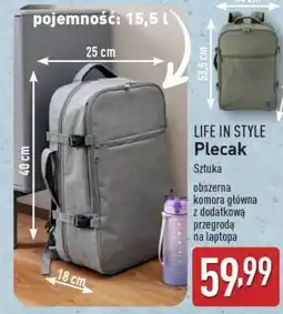 ALDI LIFE IN STYLE Plecak oferta