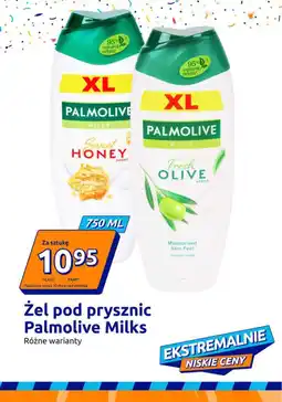 Action Żel pod prysznic Palmolive Milks oferta