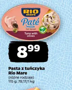 Netto Pasta z tuńczyka Rio Mare oferta