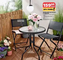 Netto Zestaw mebli ogrodowych 3-częściowy oferta