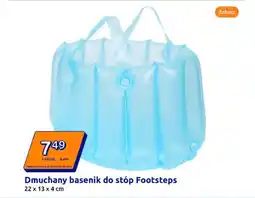 Action Dmuchany basenik do stóp Footsteps oferta
