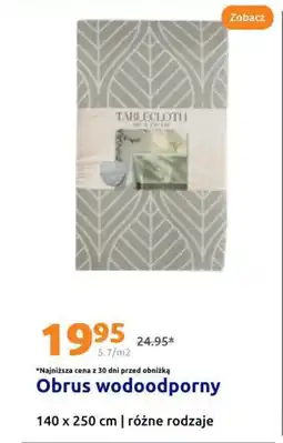 Action Obrus wodoodporny oferta