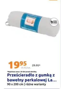 Action Prześcieradło z gumką z bawełny perkalowej oferta