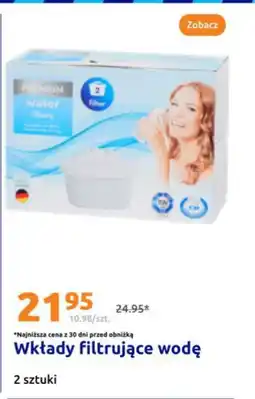 Action Wkłady filtrujące wodę oferta