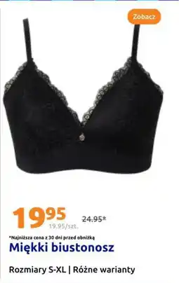 Action Miękki biustonosz oferta