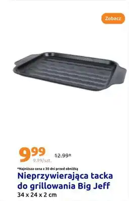 Action Nieprzywierająca tacka do grillowania Big Jeff oferta