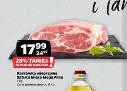 Netto Karkówka wieprzowa Sztuka Mięsa Mega Paka oferta