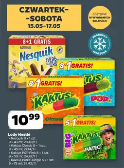 Netto Lody Nestlé oferta