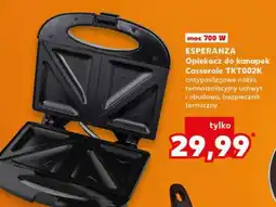 Kaufland ESPERANZA Opiekacz do kanapek Casserole TKT002K oferta
