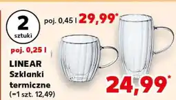 Kaufland LINEAR Szklanki termiczne oferta