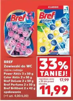 Kaufland BREF Zawieszki do WC różne rodzaje oferta