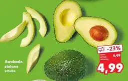 Kaufland Awokado zielone sztuka oferta