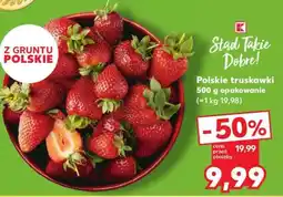Kaufland Polskie truskawki 500 g opakowanie oferta