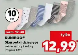 Kaufland KUNIBOO Skarpetki dziecięce oferta
