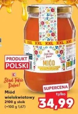 Kaufland Miód wielokwiatowy 2100 g słoik oferta