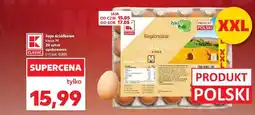 Kaufland Jaja ściółkowe klasa M 20 sztuk opakowanie oferta