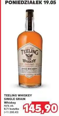 Kaufland TEELING WHISKEY SINGLE GRAIN oferta