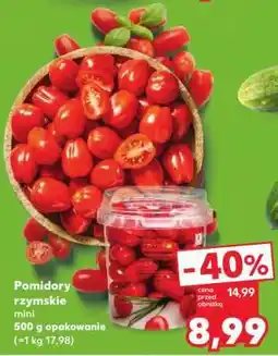 Kaufland Pomidory rzymskie mini oferta