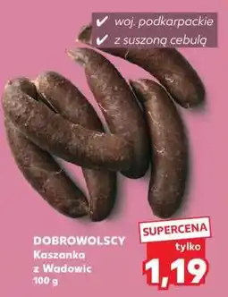 Kaufland DOBROWOLSCY Kaszanka z Wadowic 100 g oferta