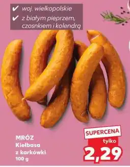 Kaufland MRÓZ Kiełbasa z karkówki 100 g oferta