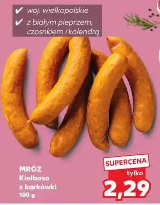 Kaufland MRÓZ Kiełbasa z karkówki 100 g oferta