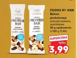 Kaufland FOODS BY ANN Baton proteinowy orzeszki laskowe, arachidowe oferta