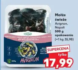 Kaufland Małże świeże Avignon, Napoli oferta