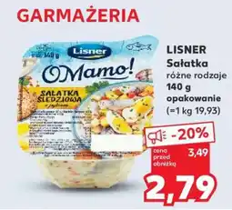 Kaufland LISNER Sałatka różne rodzaje 140 g opakowanie oferta