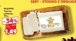 Kaufland MLEKPOL Twaróg półtłusty 100 g oferta