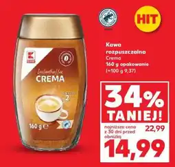 Kaufland Kawa rozpuszczalna Crema oferta