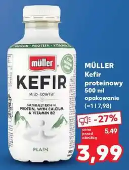 Kaufland MÜLLER Kefir proteinowy 500 ml opakowanie oferta