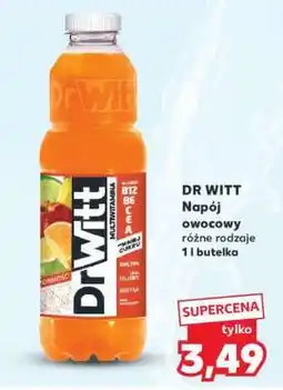 Kaufland DR WITT Napój owocowy różne rodzaje 1l butelka oferta