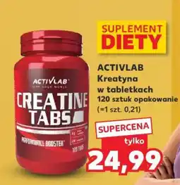 Kaufland ACTIVLAB Kreatyna w tabletkach 120 sztuk opakowanie oferta