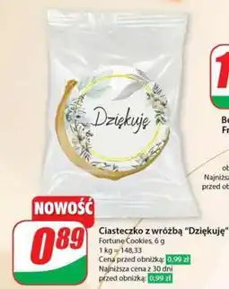 Dino Ciasteczko z wróżbą Dziękuję oferta