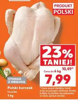 Kaufland Polski kurczak tuszka 1 kg oferta