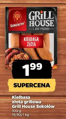 Netto Kiełbasa złota grillowa Grill House Sokołów oferta